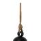 Black Metal Bohemian Decorative Cow Bell, Set of 3" 13", 8", 7"